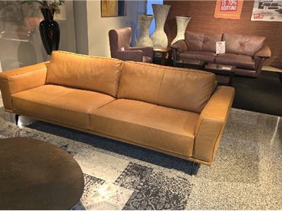 Lederland ROTTERDAM Showroommodel Cardiff 3,5 zitsbank